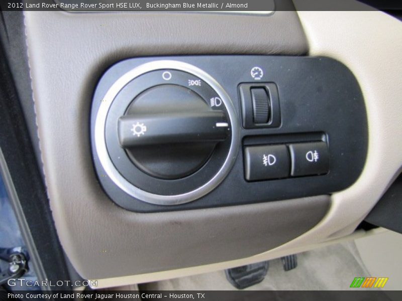 Controls of 2012 Range Rover Sport HSE LUX