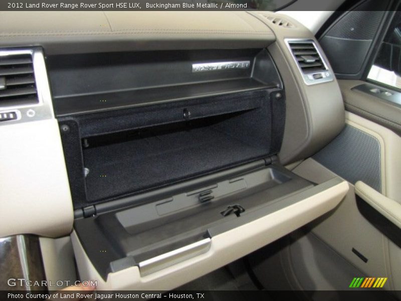 Buckingham Blue Metallic / Almond 2012 Land Rover Range Rover Sport HSE LUX