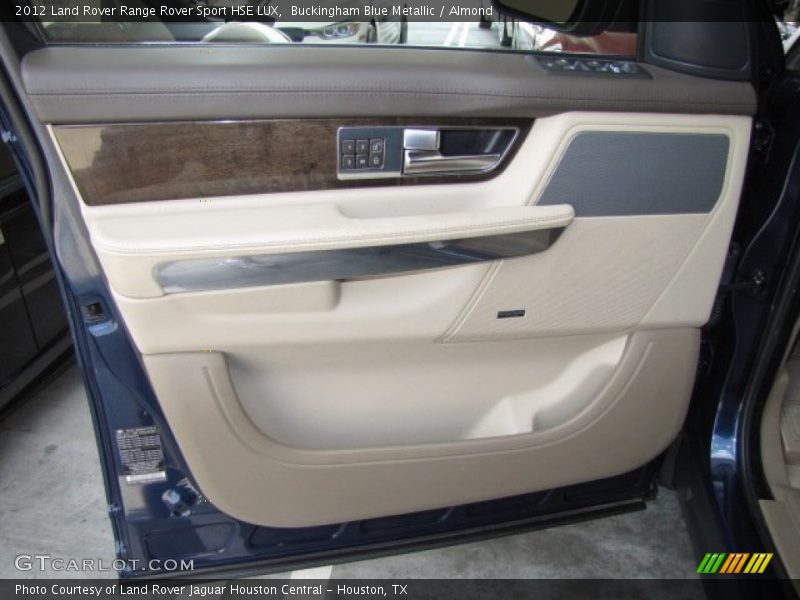 Buckingham Blue Metallic / Almond 2012 Land Rover Range Rover Sport HSE LUX