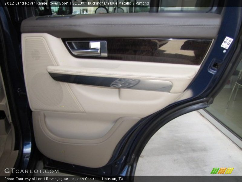 Buckingham Blue Metallic / Almond 2012 Land Rover Range Rover Sport HSE LUX