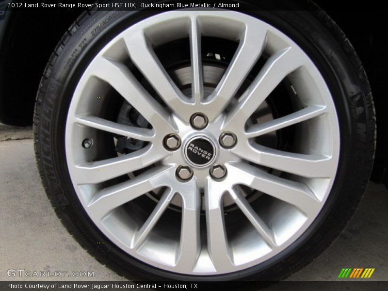Buckingham Blue Metallic / Almond 2012 Land Rover Range Rover Sport HSE LUX