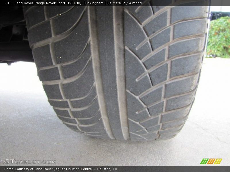Buckingham Blue Metallic / Almond 2012 Land Rover Range Rover Sport HSE LUX