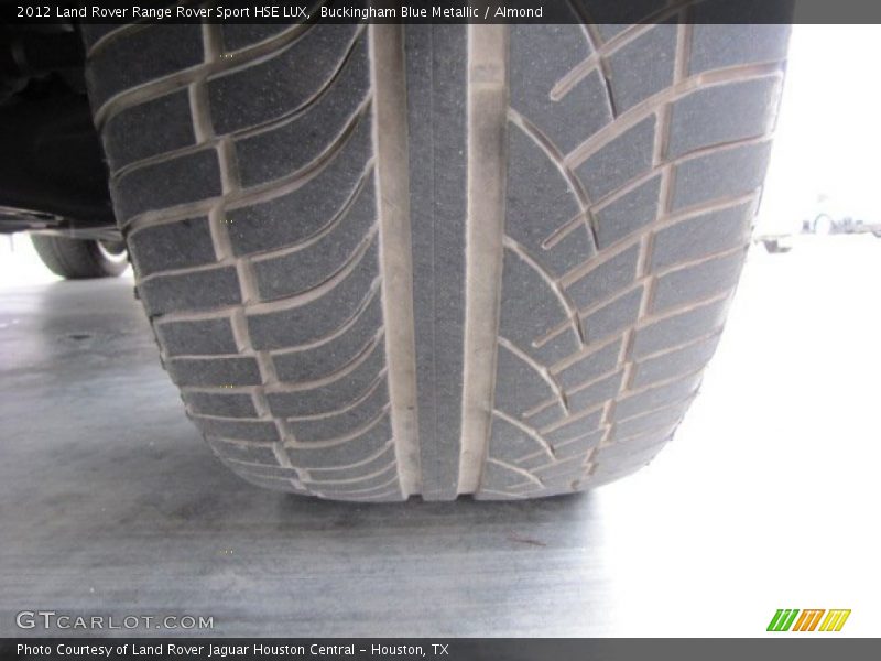 Buckingham Blue Metallic / Almond 2012 Land Rover Range Rover Sport HSE LUX