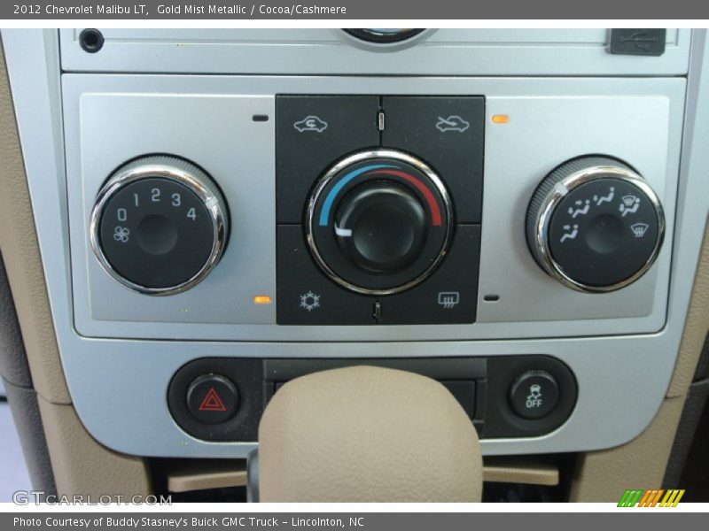 Gold Mist Metallic / Cocoa/Cashmere 2012 Chevrolet Malibu LT