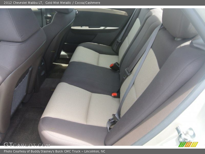 Gold Mist Metallic / Cocoa/Cashmere 2012 Chevrolet Malibu LT