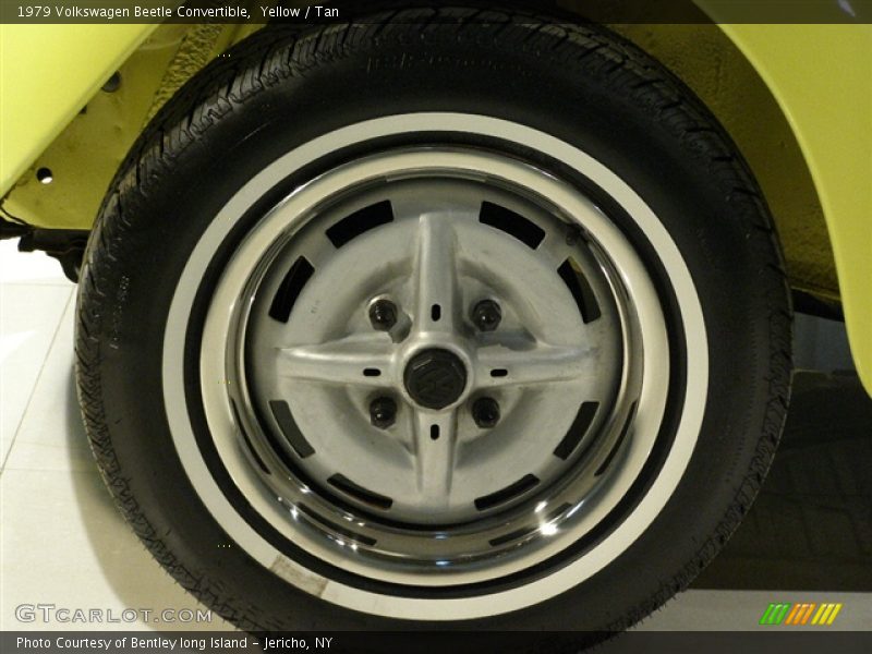 Yellow / Tan 1979 Volkswagen Beetle Convertible