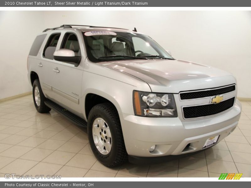 Sheer Silver Metallic / Light Titanium/Dark Titanium 2010 Chevrolet Tahoe LT