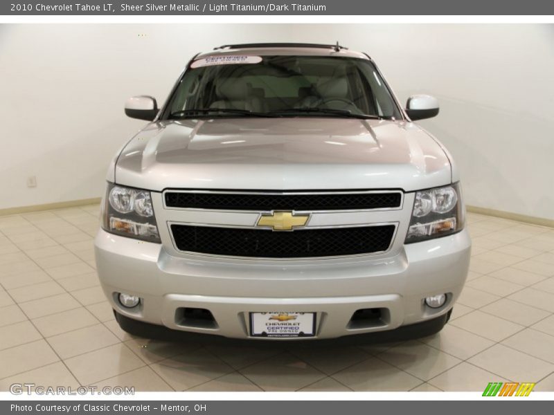 Sheer Silver Metallic / Light Titanium/Dark Titanium 2010 Chevrolet Tahoe LT