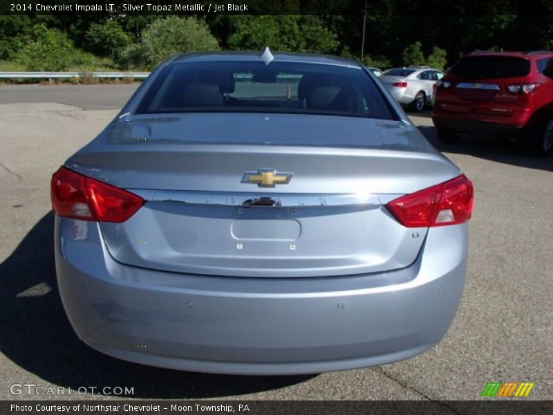 Silver Topaz Metallic / Jet Black 2014 Chevrolet Impala LT