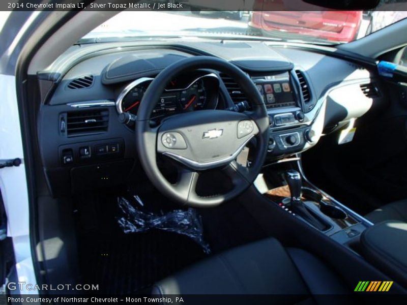 Silver Topaz Metallic / Jet Black 2014 Chevrolet Impala LT