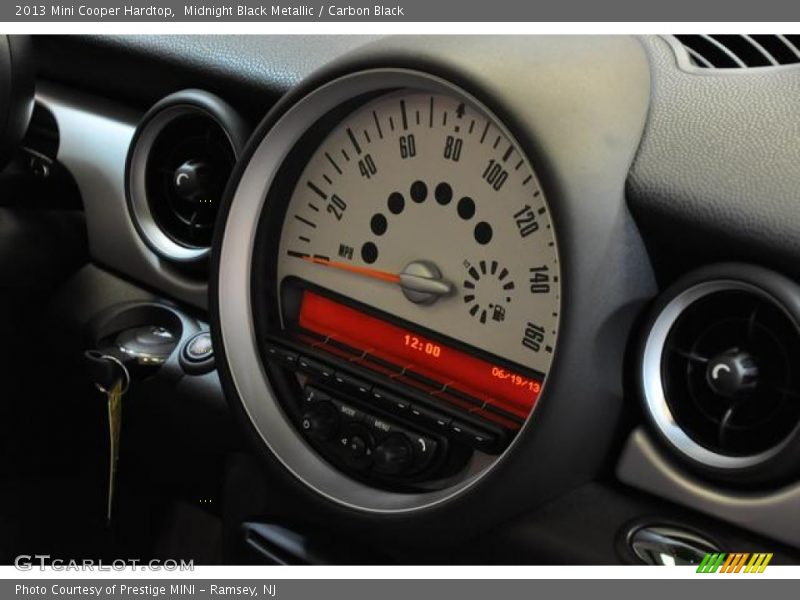 Midnight Black Metallic / Carbon Black 2013 Mini Cooper Hardtop