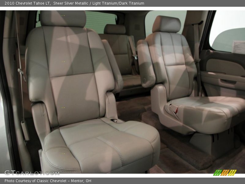 Rear Seat of 2010 Tahoe LT