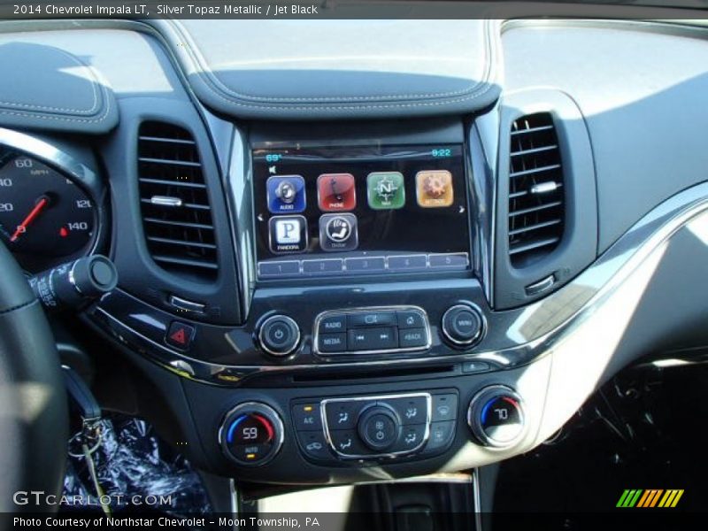 Silver Topaz Metallic / Jet Black 2014 Chevrolet Impala LT