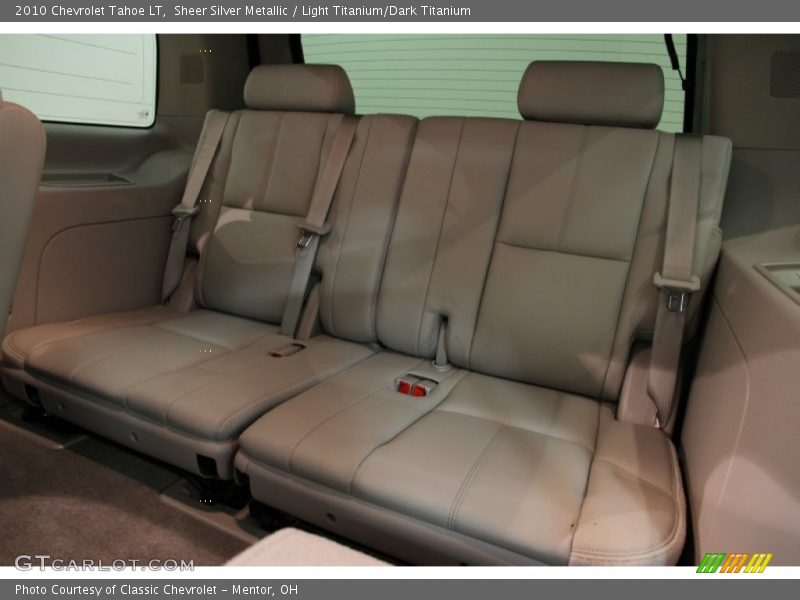 Rear Seat of 2010 Tahoe LT