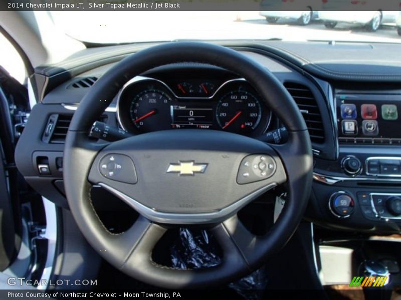 Silver Topaz Metallic / Jet Black 2014 Chevrolet Impala LT