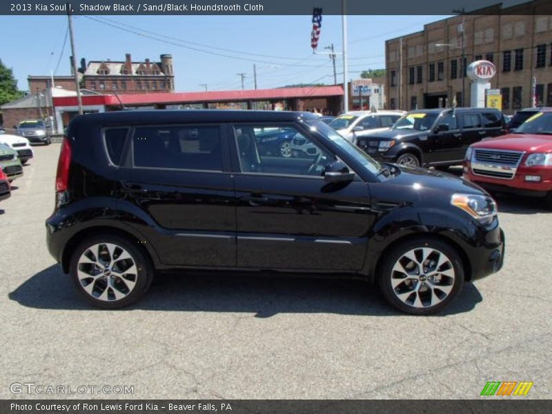 Shadow Black / Sand/Black Houndstooth Cloth 2013 Kia Soul !