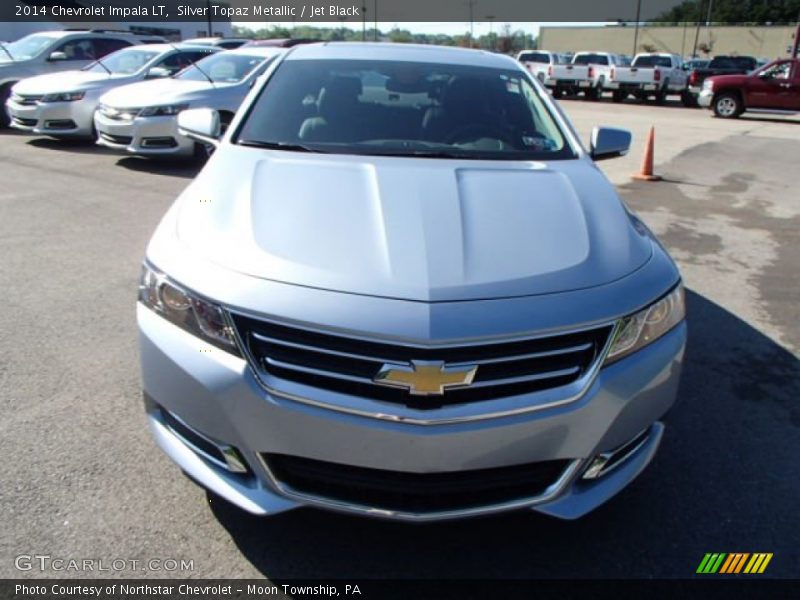 Silver Topaz Metallic / Jet Black 2014 Chevrolet Impala LT
