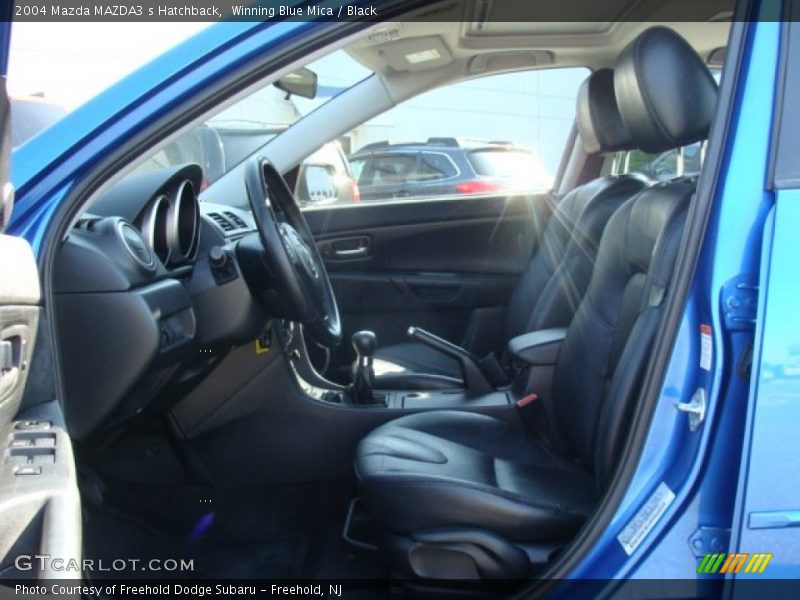 Winning Blue Mica / Black 2004 Mazda MAZDA3 s Hatchback