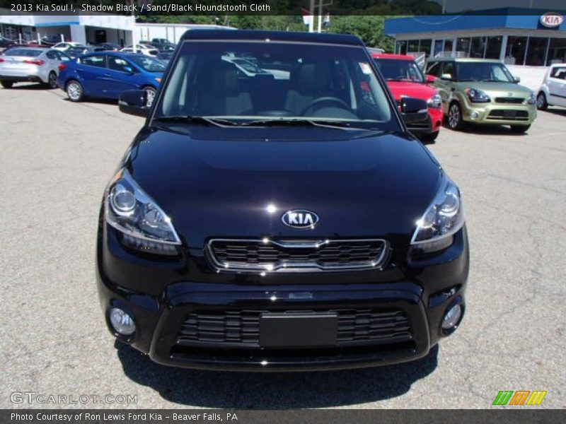 Shadow Black / Sand/Black Houndstooth Cloth 2013 Kia Soul !