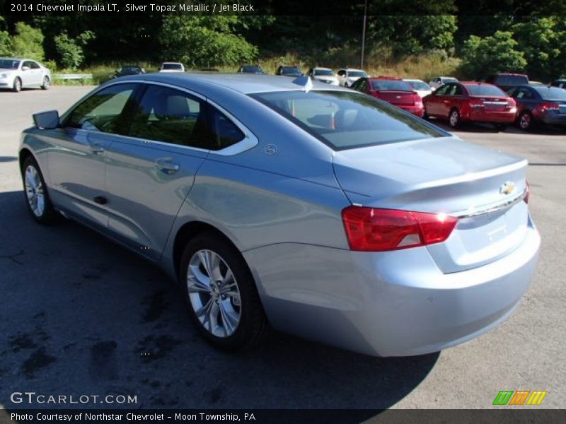 Silver Topaz Metallic / Jet Black 2014 Chevrolet Impala LT