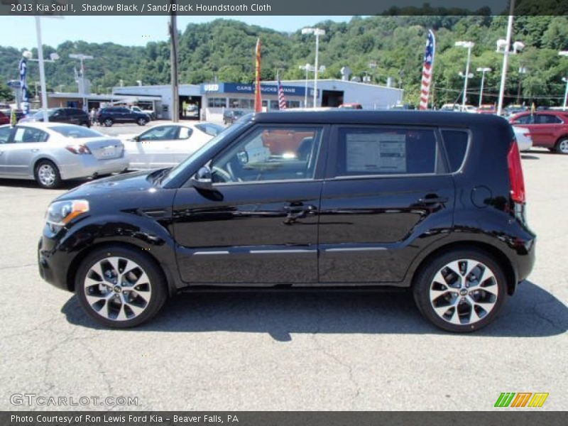 Shadow Black / Sand/Black Houndstooth Cloth 2013 Kia Soul !