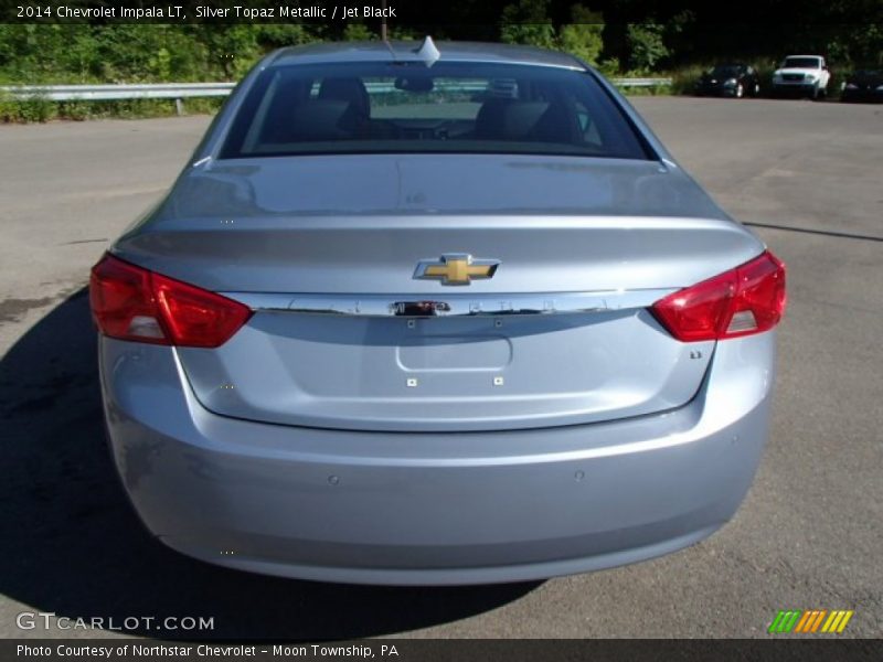 Silver Topaz Metallic / Jet Black 2014 Chevrolet Impala LT