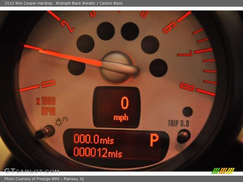 Midnight Black Metallic / Carbon Black 2013 Mini Cooper Hardtop