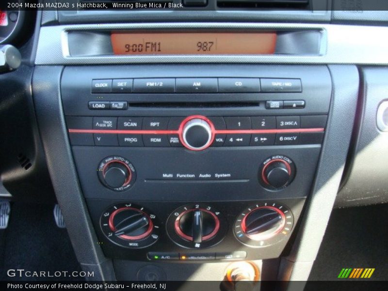 Winning Blue Mica / Black 2004 Mazda MAZDA3 s Hatchback