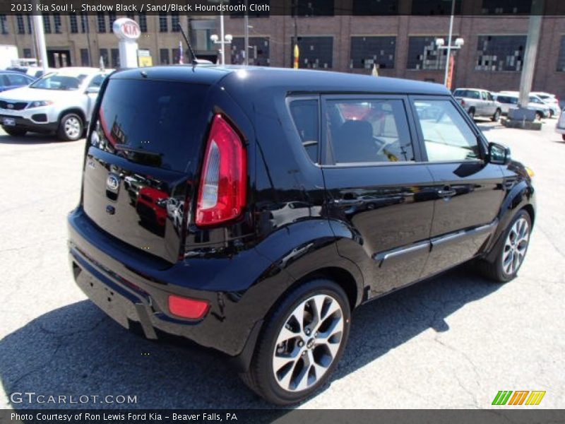 Shadow Black / Sand/Black Houndstooth Cloth 2013 Kia Soul !