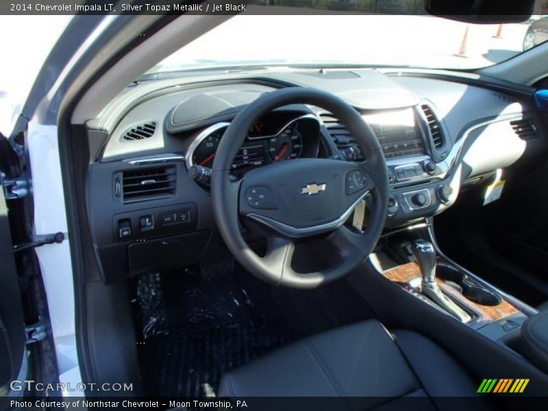 Silver Topaz Metallic / Jet Black 2014 Chevrolet Impala LT