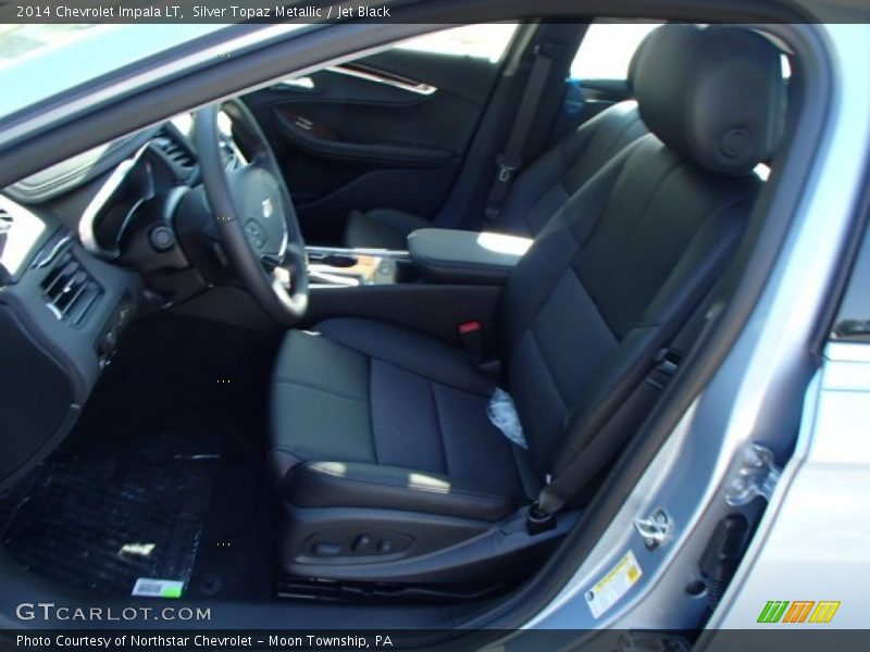 Silver Topaz Metallic / Jet Black 2014 Chevrolet Impala LT