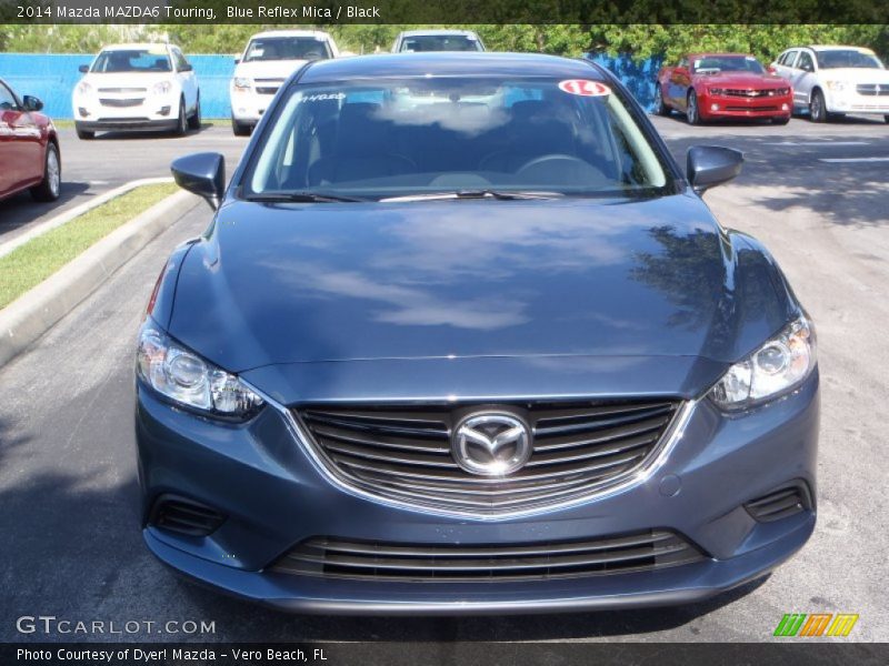 Blue Reflex Mica / Black 2014 Mazda MAZDA6 Touring