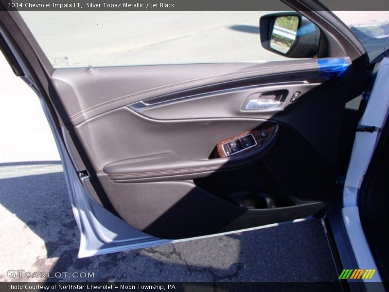 Silver Topaz Metallic / Jet Black 2014 Chevrolet Impala LT