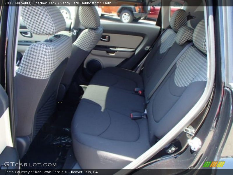 Shadow Black / Sand/Black Houndstooth Cloth 2013 Kia Soul !