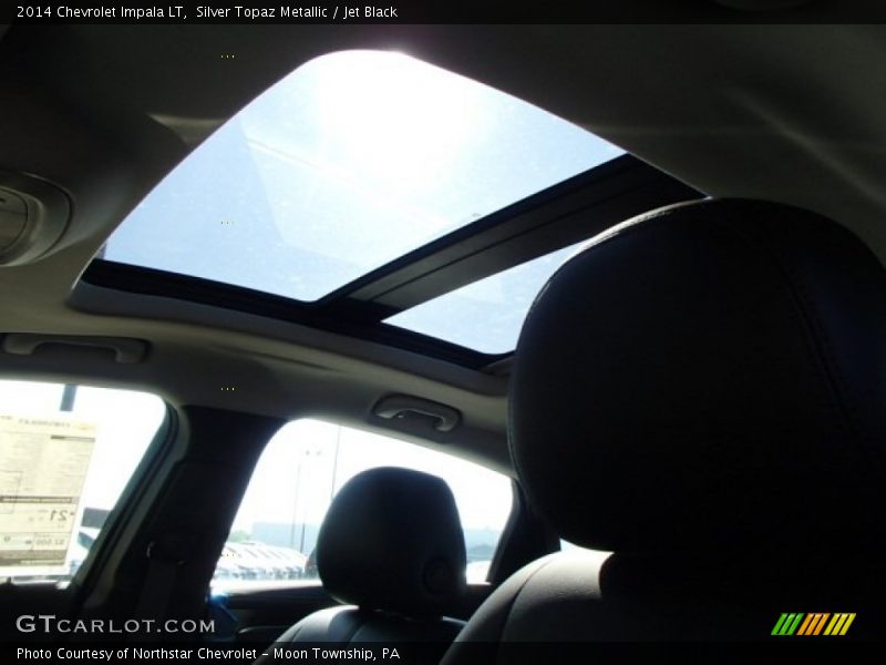 Silver Topaz Metallic / Jet Black 2014 Chevrolet Impala LT