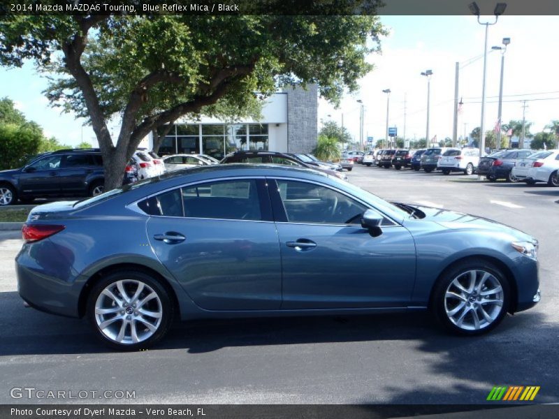 Blue Reflex Mica / Black 2014 Mazda MAZDA6 Touring