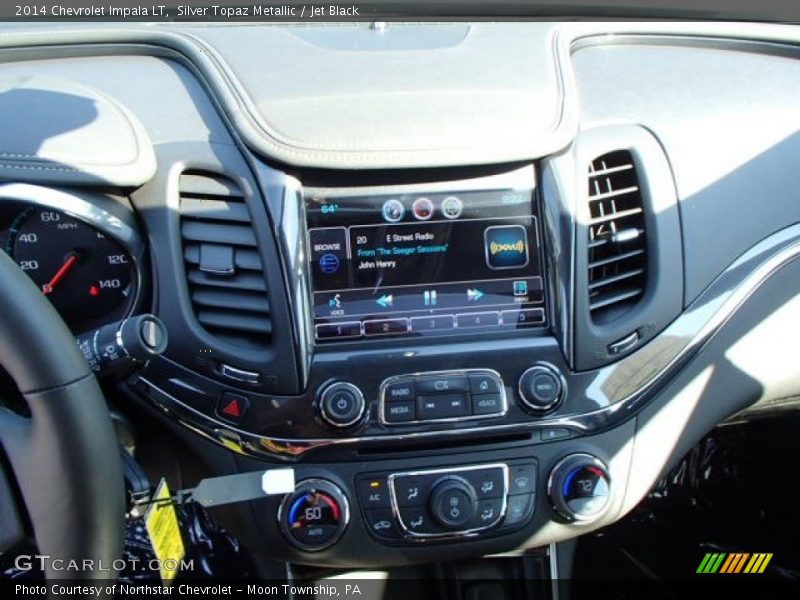 Silver Topaz Metallic / Jet Black 2014 Chevrolet Impala LT