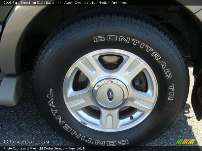 Aspen Green Metallic / Medium Parchment 2003 Ford Expedition Eddie Bauer 4x4
