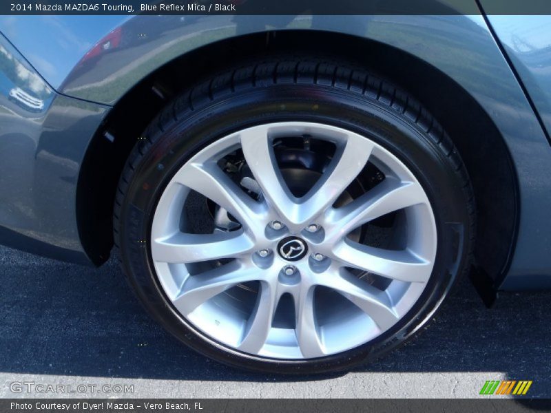 Blue Reflex Mica / Black 2014 Mazda MAZDA6 Touring