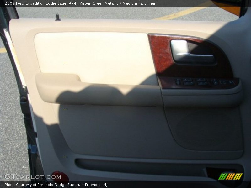 Aspen Green Metallic / Medium Parchment 2003 Ford Expedition Eddie Bauer 4x4