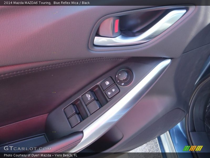 Blue Reflex Mica / Black 2014 Mazda MAZDA6 Touring