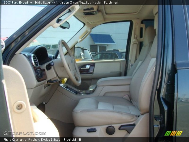 Aspen Green Metallic / Medium Parchment 2003 Ford Expedition Eddie Bauer 4x4