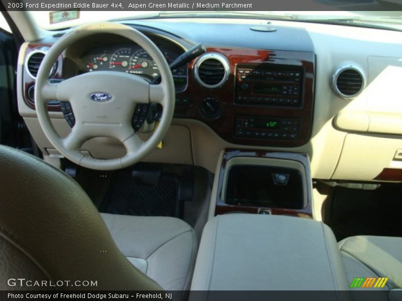Aspen Green Metallic / Medium Parchment 2003 Ford Expedition Eddie Bauer 4x4