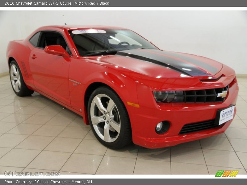 Victory Red / Black 2010 Chevrolet Camaro SS/RS Coupe