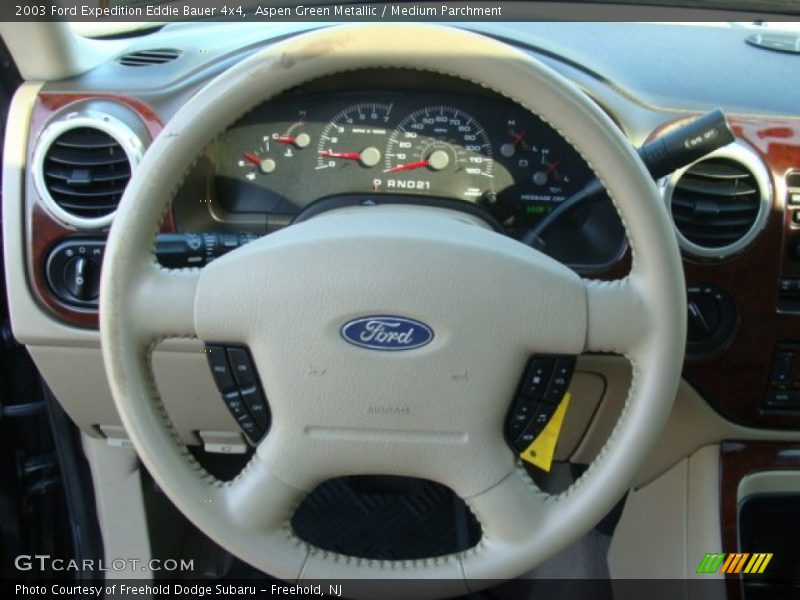 Aspen Green Metallic / Medium Parchment 2003 Ford Expedition Eddie Bauer 4x4