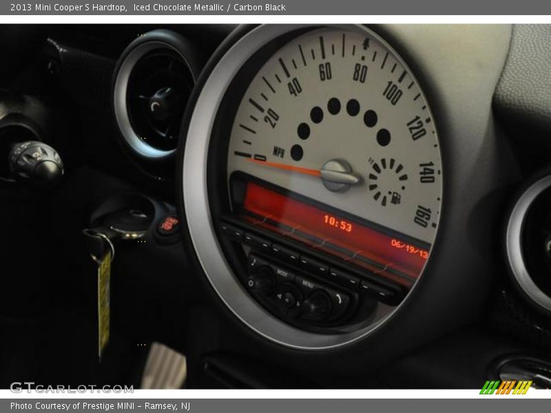 Iced Chocolate Metallic / Carbon Black 2013 Mini Cooper S Hardtop