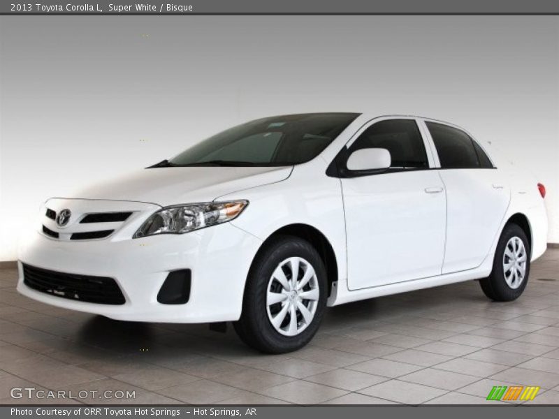 Super White / Bisque 2013 Toyota Corolla L