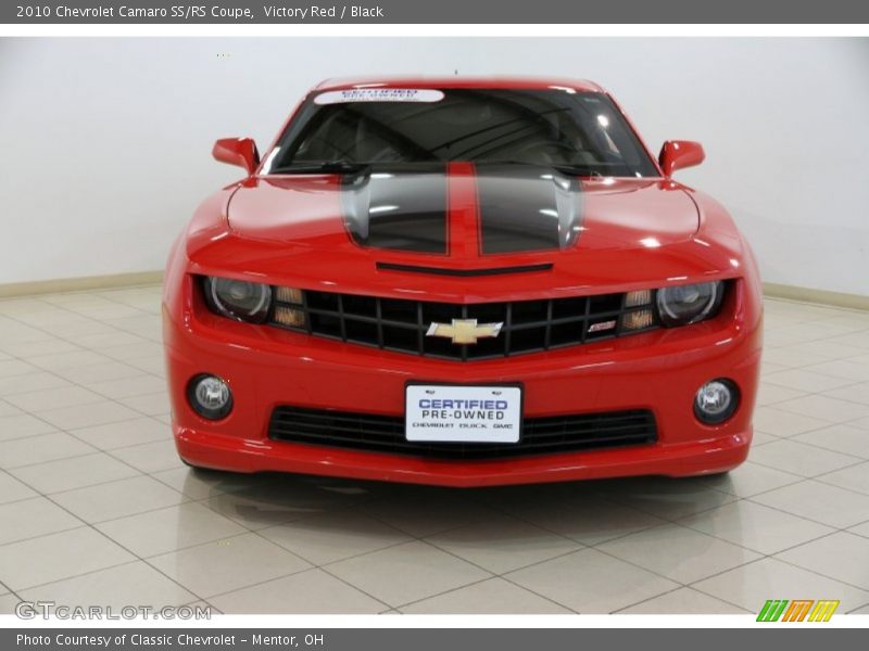 Victory Red / Black 2010 Chevrolet Camaro SS/RS Coupe