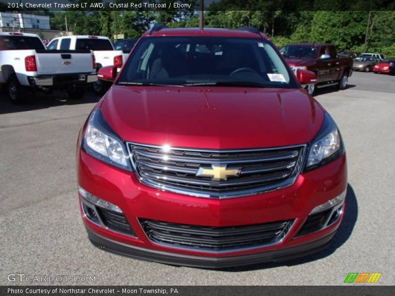 2014 Traverse LT AWD Crystal Red Tintcoat
