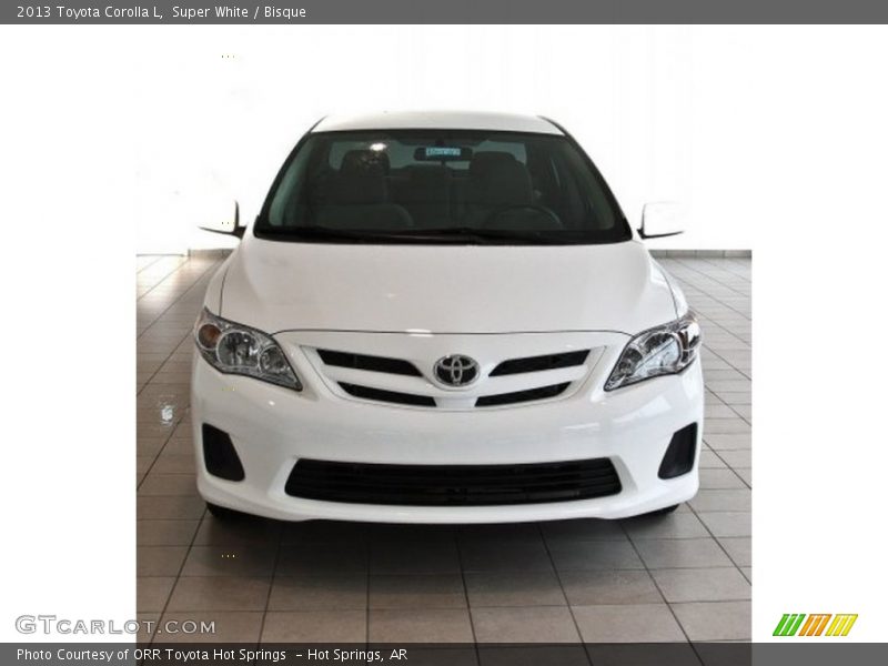 Super White / Bisque 2013 Toyota Corolla L